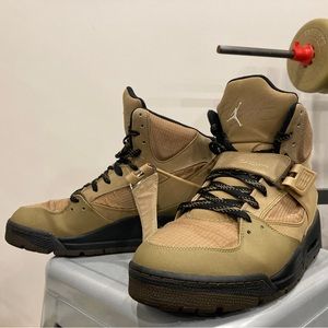 Jordan Flight 45 Trek “Filbert Light Olive” Winter Boots 467927-205
